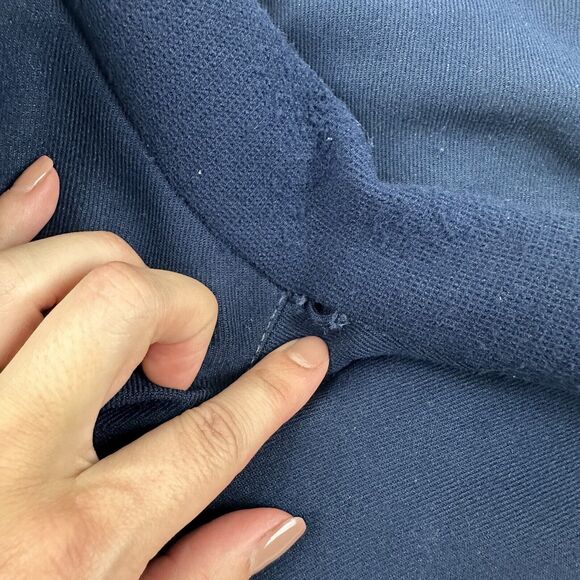 VTG Robbe Blue Ski Snowboard Pants Winter Foot Stirrups Made in USA 30" Waist - Picture 16 of 16